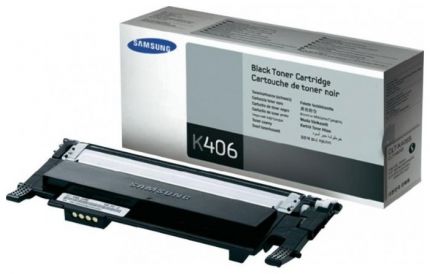 Картридж Samsung CLT-K406S SU120A черный (1500стр.) для Samsung CLP-360/365/CLX-3300/3305