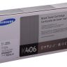 Тонер-картридж Samsung CLT-K406S SU120A черный (1500стр.) для Samsung CLP-360/365/CLX-3300/3305