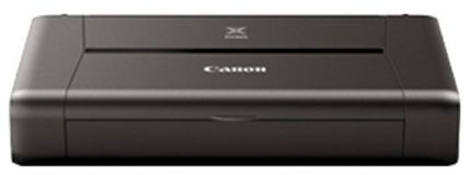 Принтер струйный Canon Pixma IP110 + батарея (9596B029), A4, 9600x2400 т/д, 9/5.8 стр чб/цвет, USB 2.0, Wi-Fi