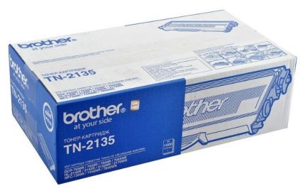 Картридж с тонером Brother TN-2135 для лазерных принтеров HL-2140R/ 2150NR/ 2170WR, DCP-7030R/ 7045NR, MFC-7320R/ 7440NR/ 7840WR (1500 копий)