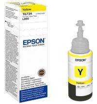 Чернила Epson T6734 Yellow для L800 (70 мл)
