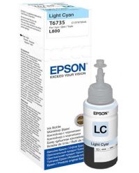 Чернила Epson T6735 Light Cyan для L800 (70 мл)