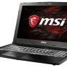 Ноутбук MSI GL62M 7REX-2093XRU Core i7 7700HQ/ 8Gb/ 1Tb/ SSD128Gb/ NVIDIA GeForce GTX 1050 Ti 4Gb/ 15.6"/ FHD (1920x1080)/ Free DOS/ black/ WiFi/ BT/ Cam