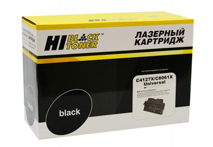 Картридж Hi-Black (HB-C4127X/C8061X) для HP LJ 4000/4050/4100, Универсальный,10K