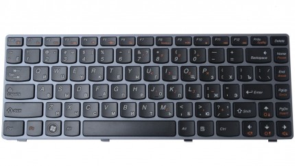 Клавиатура для ноутбука Lenovo IdeaPad V370 RU, Black