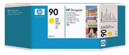 Картридж HP 90 Yellow для Designjet 4000/ 4000ps/ 4020/ 4500/ 4500ps/ 4520 400-ml