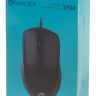 Мышь Oklick 315M черный оптическая (1000dpi) USB (2but)