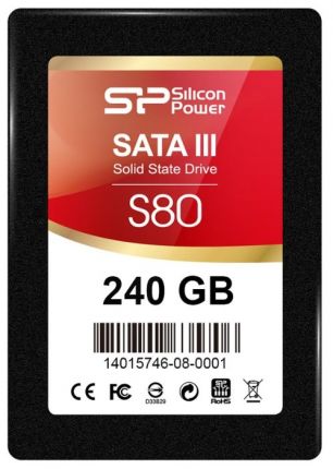 Накопитель SSD Silicon Power SATA III 240Gb SP240GBSS3S80S25 S80 2.5"