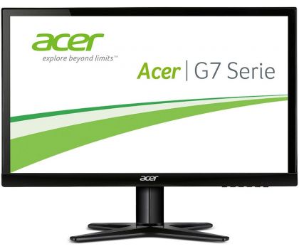 Монитор Acer 21.5" G227HQLAbid черный IPS LED 6ms 16:9 DVI HDMI матовая 250cd 1920x1080 D-Sub FHD 2.8кг