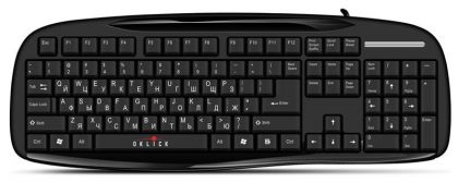 Клавиатура Oklick 150M Black USB