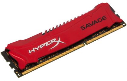 Модуль памяти Kingston 4GB 2133MHz DDR3 Non-ECC CL11 DIMM XMP HyperX Savage (HX321C11SR/4)