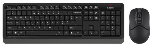 Комплект клавиатура + мышь A4Tech Fstyler FG1012, черный