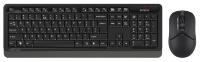Комплект клавиатура + мышь A4Tech Fstyler FG1012, черный