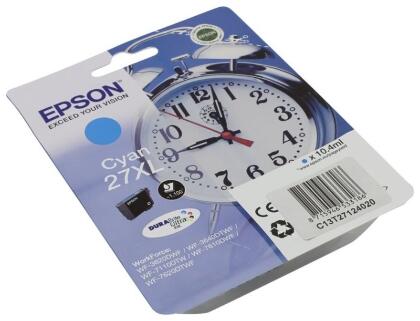 Картридж струйный Epson T2712 C13T27124022 голубой (10.4мл) для Epson WF7110/7610/7620