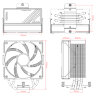 Кулер ID-COOLING FROZN A410 BLACK