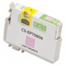 Совместимый картридж струйный Cactus CS-EPT0806 светло-пурпурный для Epson Stylus Photo P50 (11,4ml)