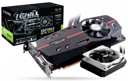 Видеокарта Inno3D iChill GeForce GTX 1070 Black GeForce GTX 1070