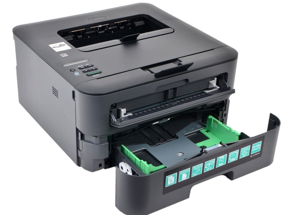 Лазерный принтер Brother HL-L2340DWR (HLL2340DWR1), A4, 2400x600 т/д ...