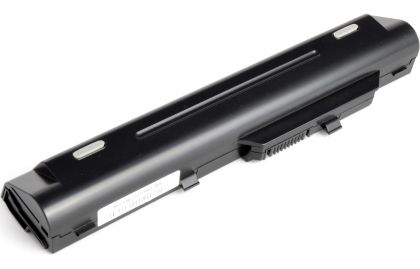 Аккумулятор для ноутбука MSI WIND U90/ U100/ U120/ U210, LG X110, BTY-S11/ BTY-S12, усиленная, черная, 11.1В, 4800 мАч