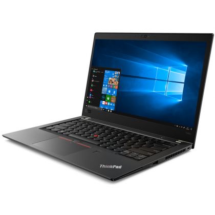 Ноутбук Lenovo ThinkPad T480s черный (20L7001HRT)