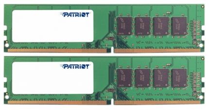Модуль памяти DDR4 8Gb (2x4Gb) 2133MHz Patriot PSD48G2133K
