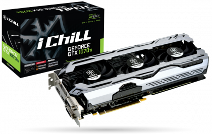 Видеокарта Inno3D iChill GeForce GTX 1070 Ti X3 V2 GeForce GTX 1070 Ti