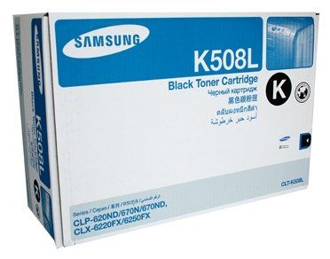 Картридж Samsung CLT-K508L SU191A черный (5000стр.) для Samsung CLP-620/670/CLX-6220