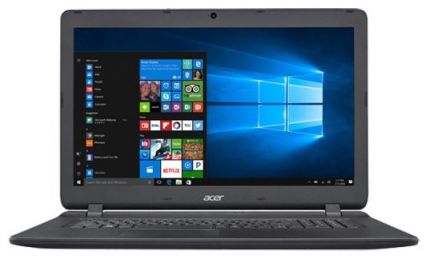 Ноутбук Acer Aspire ES1-732-P8DY Pentium N4200/ 4Gb/ 500Gb/ DVD-RW/ Intel HD Graphics 505/ 17.3"/ HD+ (1600x900)/ Linux/ black/ WiFi/ BT/ Cam/ 3220mAh