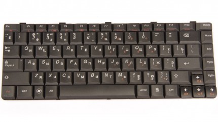 Клавиатура для ноутбука Lenovo Ideapad U350, RU, Black
