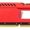 Модуль памяти DDR4 Kingston 16Gb 2400MHz HyperX FURY Red