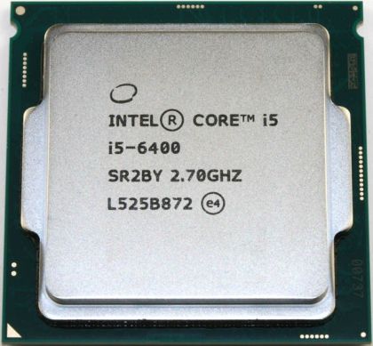 Процессор Intel Core i5-6400 Soc-1151 (CM8066201920506S R2L7) (2.7GHz/Intel HD Graphics 530) OEM