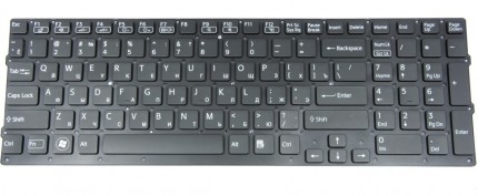 Клавиатура для ноутбука Sony VPC-CB17 Series RU, Black