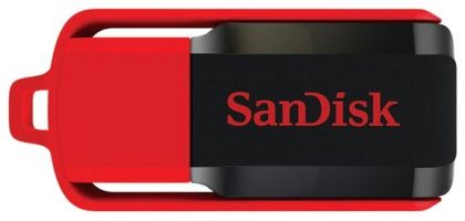 Флешка Sandisk 32Gb Cruzer SDCZ52-032G-B35 USB2.0 красный/черный
