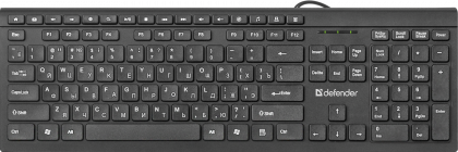 Клавиатура Defender BlackEdition SB-550 черный