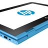 Трансформер HP x360 11-ab011ur Pentium N3710/4Gb/500Gb/Intel HD Graphics/11.6"/IPS/Touch/HD (1366x768)/Windows 10 64/lt.blue/WiFi/BT/Cam