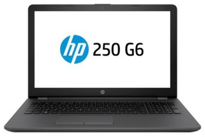 Ноутбук HP 250 G6 15.6"(1366x768)/ Intel Core i3 6006U(2Ghz)/ 4096Mb/ 1000Gb/ DVDrw/ Intel HD Graphics 520/ Cam/ BT/ WiFi/ 41WHr/ war 1y/ 1.86kg/ Silver/ DOS