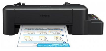 Принтер струйный Epson L120 (C11CD76302), A4, 720x720 т/д, 8.5/4.5 стр чб/цвет, USB 2.0