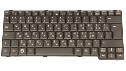 Клавиатура для ноутбука Fujitsu-Siemens Esprimo Mobile V5505/ V5545/ V5555/ V5515/ V5535 RU, Black