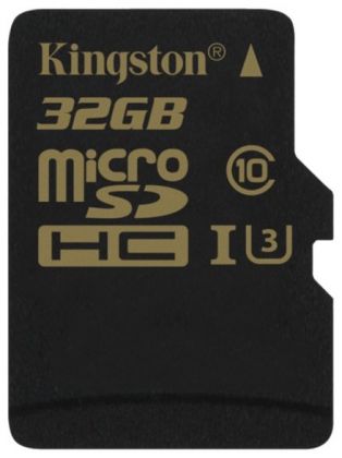 Карта памяти microSDHC 32Gb Class10 Kingston SDCG/32GB + adapter