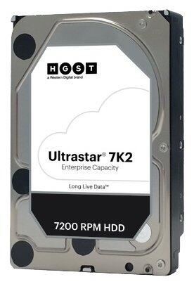 Жесткий диск HGST SATA-III 1Tb 1W10001 HUS722T1TALA604 Ultrastar 7K2 512N (7200rpm) 128Mb 3.5"