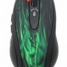 Мышь A4 XL-750BK Green fire Laser Extra High Speed Oscar Editor USB