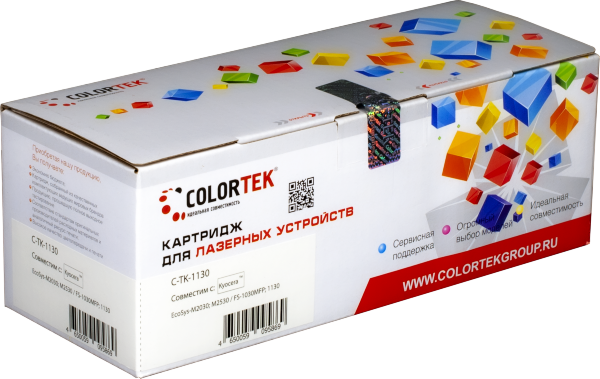 Картридж Colortek CT-TK1130 черный