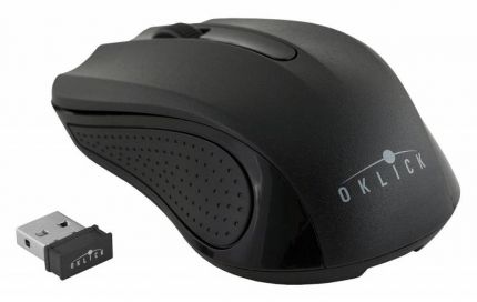 Мышь Oklick 485MW черный оптическая (1200dpi) беспроводная USB (3but)