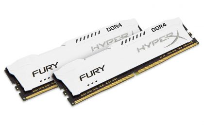 Модуль памяти Kingston 32GB 3466MHz DDR4 CL19 DIMM (kit of 2) HyperX FURY White
