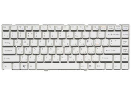 Клавиатура для ноутбука Sony VPC-EA Series RU, White
