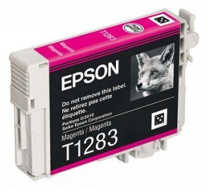 Картридж Epson T1283 Magenta для Stylus S22/ SX125/ SX130/ SX230/ SX235W/ SX420W/ SX425W/ SX430W/ SX435W/ SX440W/ SX445W Office BX305F (205-270 стр) M