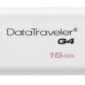 Флешка USB3.0 Kingston Data Traveler G4 16Gb белый [DTIG4/16GB]