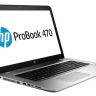 Ноутбук HP ProBook 470 G4 Core i7 7500U/ 8Gb/ 1Tb/ DVD-RW/ Intel HD Graphics 620/ 17.3"/ UWVA/ FHD (1920x1080)/ Windows 10 Pro 64/ silver/ WiFi/ BT/ Cam