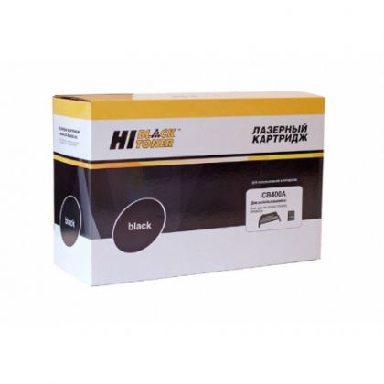 Картридж Hi-Black (HB-CB400A) для HP CLJ CP4005/4005n/4005dn, Восстановленный, Bk, 7,5K