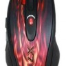 Мышь A4 XL-750BK red fire Laser Extra High Speed Oscar Editor USB